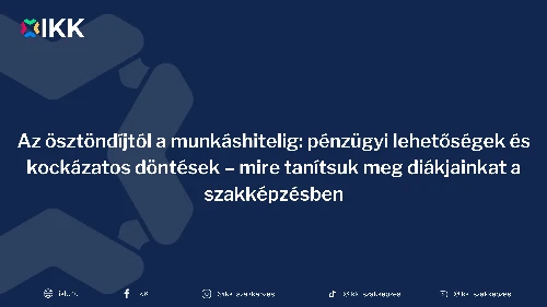 Az ösztöndíjtól a munkáshitelig borítókép