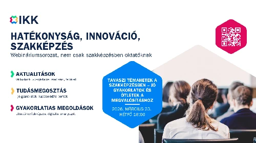 Webinárium: Tavaszi témahetek a szakképzésben borítókép