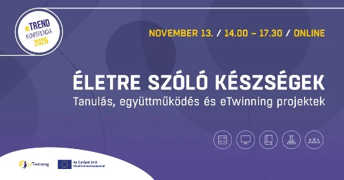 eTwinning eTrend konferencia a készségek fejlesztéséről borítókép