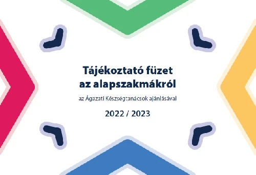 Megjelent a 2022/2023-as tanévre vonatkozó új szakmafüzet borítókép